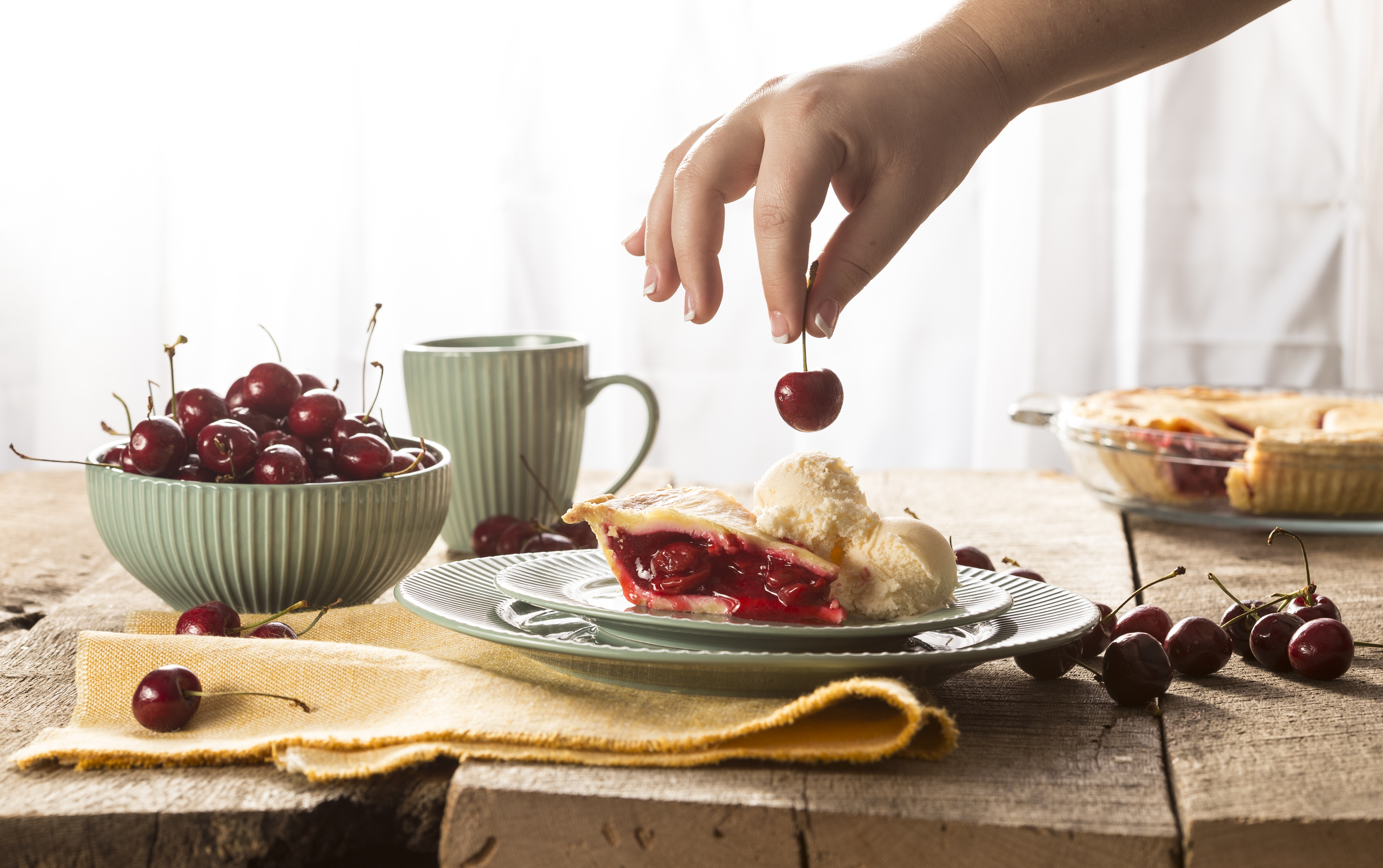 dinnerware product development housewares expert dewitt kendall lifestyle photography food styling for digital marketing cherry pie